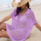 Hollow Out Collared Neck Cover-Up - Farnelli