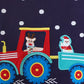 Children's Christmas Embroidered Round Neck Sweatshirt - Farnelli