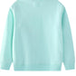 Children's Flower Embroidered Crew Neck Sweatshirt - Farnelli
