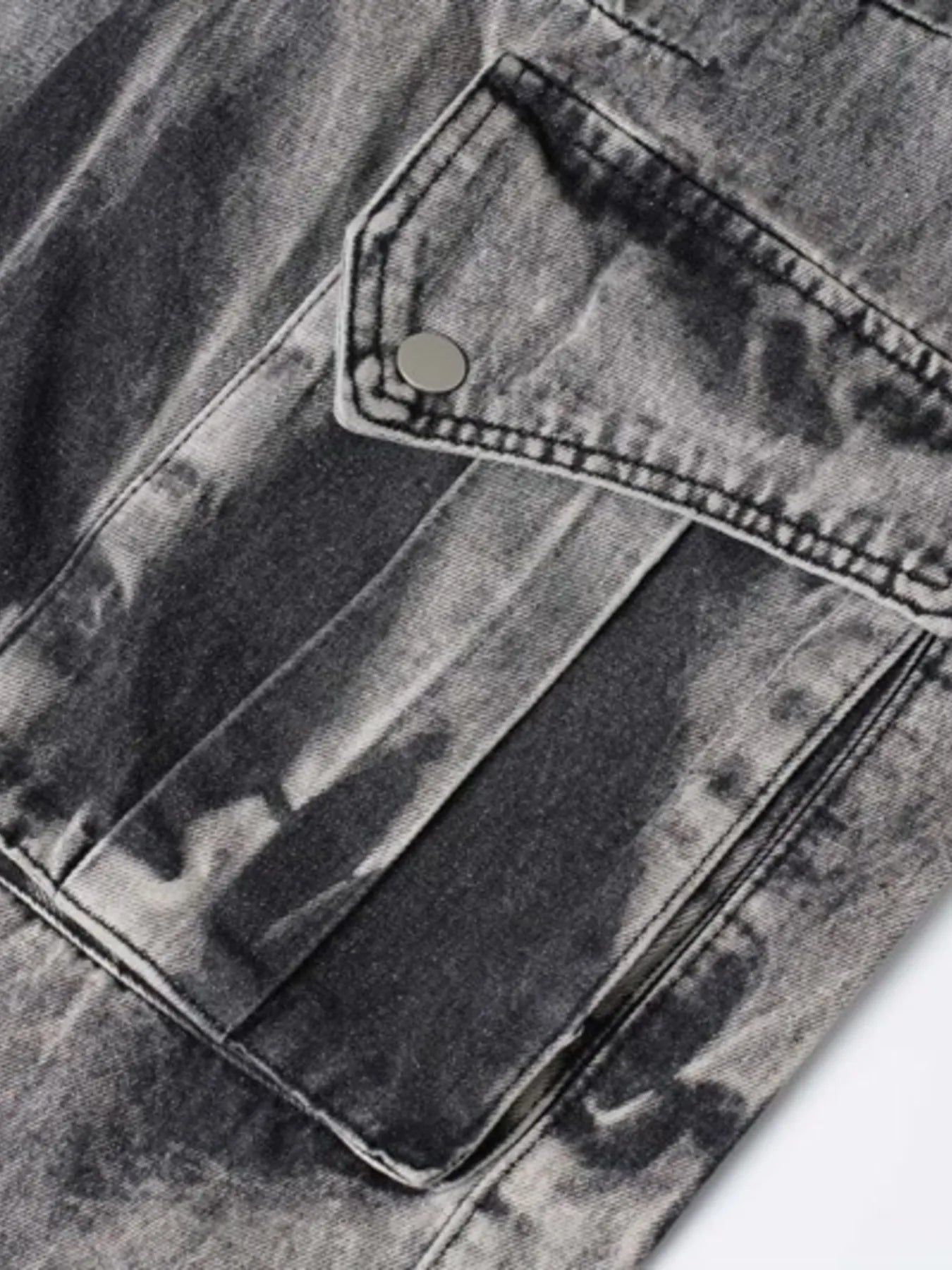 Men's Wide Leg Cargo Jeans - Farnelli