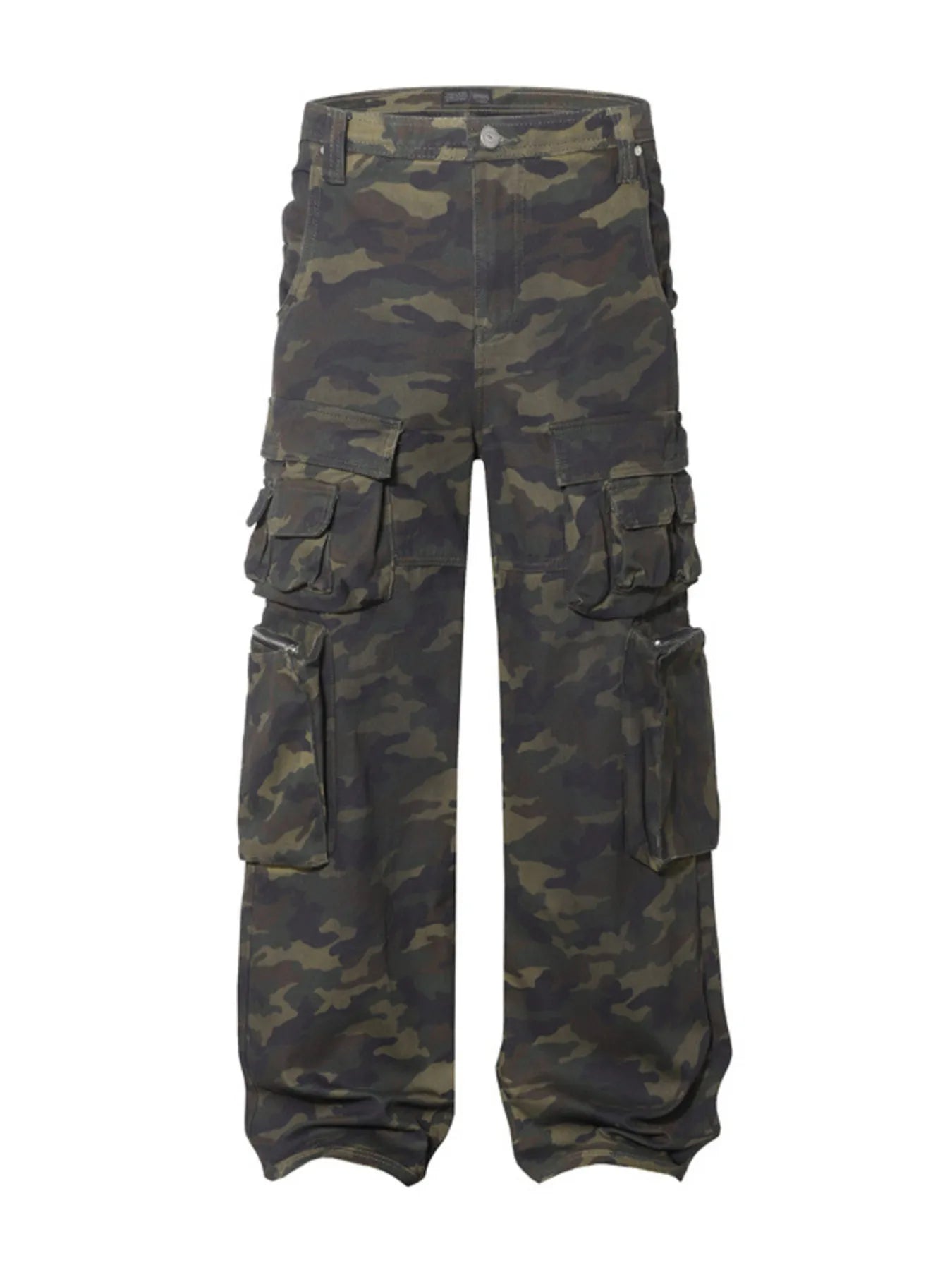 Men's Camouflage Cargo Jeans - Farnelli