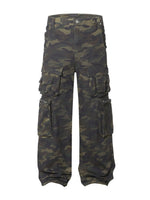 Men's Camouflage Cargo Jeans - Farnelli