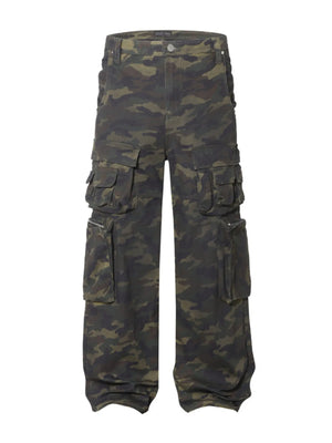 Men's Camouflage Cargo Jeans - Farnelli