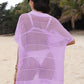 Hollow Out Collared Neck Cover-Up - Farnelli