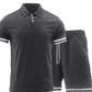 Men's Short Sleeve Polo and Shorts Set - Farnelli