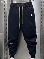 Men's Plus Size Drawstring Joggers with Pockets - Farnelli