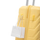 HouseOfZazla 3-piece spinner wheel luggage set with combination locks、】【