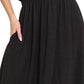Zenana Paperbag Waist Midi Skirt With Pockets - Farnelli
