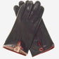 CA3152 (black) - Men's Italian cashmere lined handsewn dress gloves
