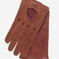 CA3198 (cork) - Handsewn Italian carpincho men's driving gloves