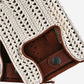 CA3916 (brown) - Handsewn Italian crochet driving gloves in lambskin leather