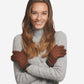 CA4384 (cork) – Women’s Italian peccary gloves with cashmere lining