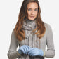 CA4384 (sky) - Women’s Italian peccary gloves with cashmere lining