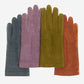 CA4538 (moss) - Handsewn Italian carpincho women's dress gloves with cashmere lining