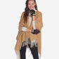 CA4661 (black) - Women’s Italian handsewn deerskin gloves with cashmere lining and distinctive strap and buckle
