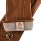 CA4987 (cognac) - Women's Italian Leather Lambskin Gloves with Strap