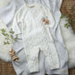 Organic Cable Knit Sweater Romper