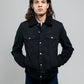 Cain Men's Faux Shearling Twill Trucker Jacket