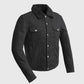Cain Men's Faux Shearling Twill Trucker Jacket