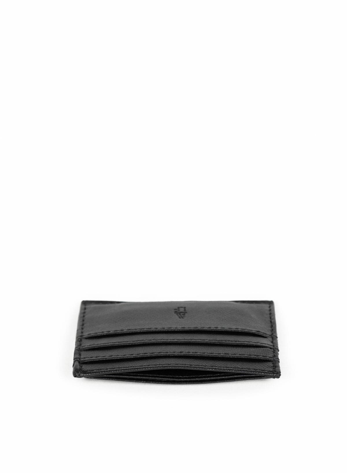 Deux Mains Call Signs card holder with black interior and multiple card slots