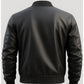 Carter Black Leather Jacket - Men Leather Jacket Black
