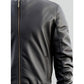 Carter Black Leather Jacket - Men Leather Jacket Black