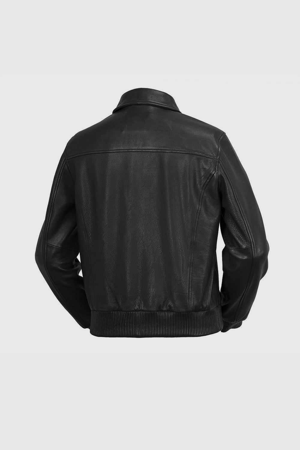 Whet Blu NYC Castor men's leather bomber jacket back view
