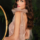 Ladivine CB097 Long A-Line Tulle Gown with Floral Detail