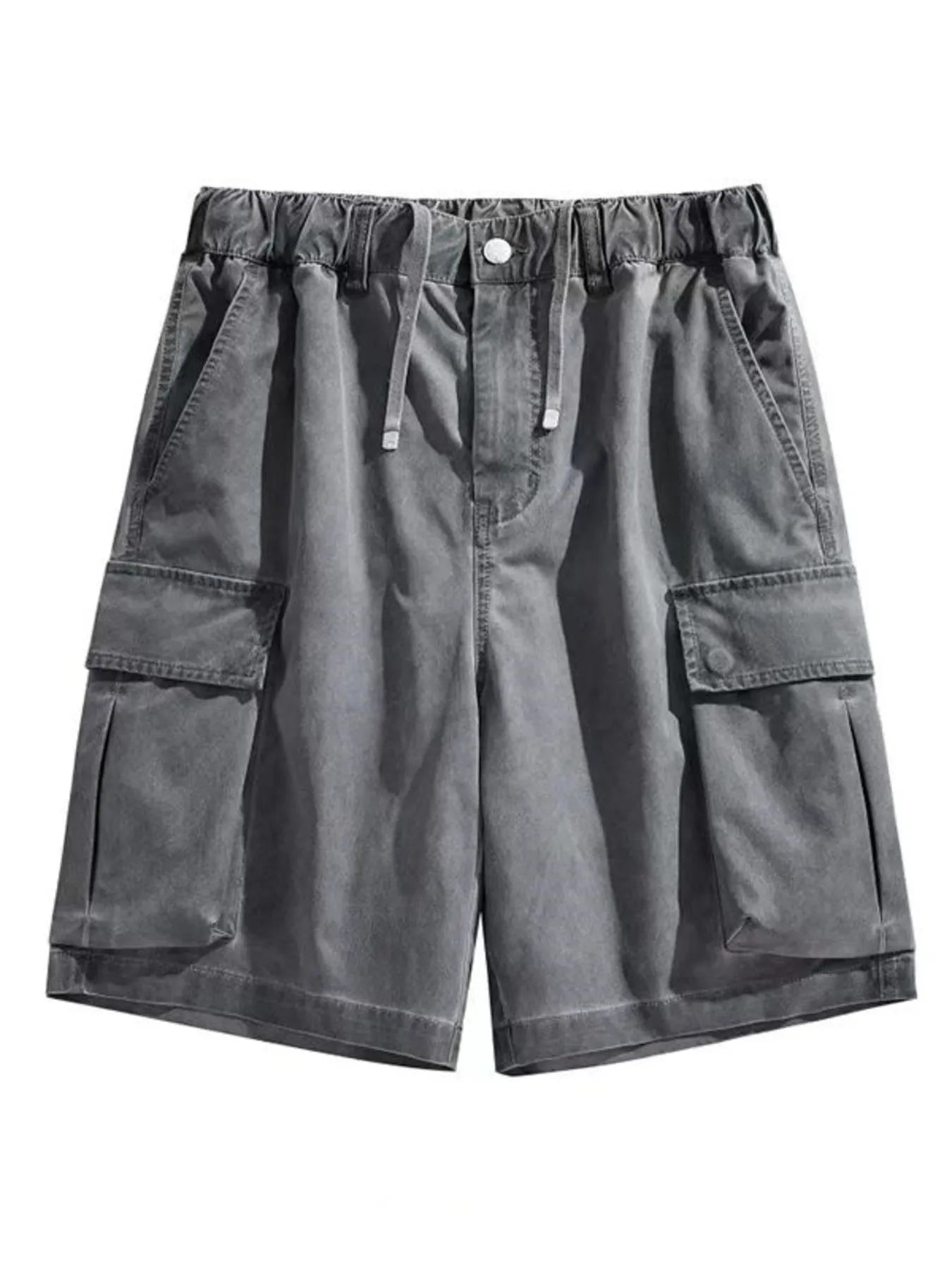 Men's Elastic Waistband Cargo Shorts - Farnelli
