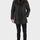 Men's Genuine Fur Trim Parka