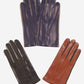 CC3592 (blue) - Men’s Italian leather gloves with two-tone contrast colors