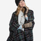 CC4510 (nat) - Women’s Italian cable knit cashmere and leather winter gloves