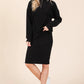 BOMBOM Quarter Zip Long Sleeve Sweatshirt with Pockets - Farnelli