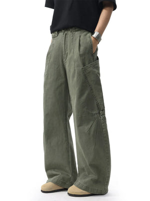 Men's Wide Leg Cargo Pants - Farnelli