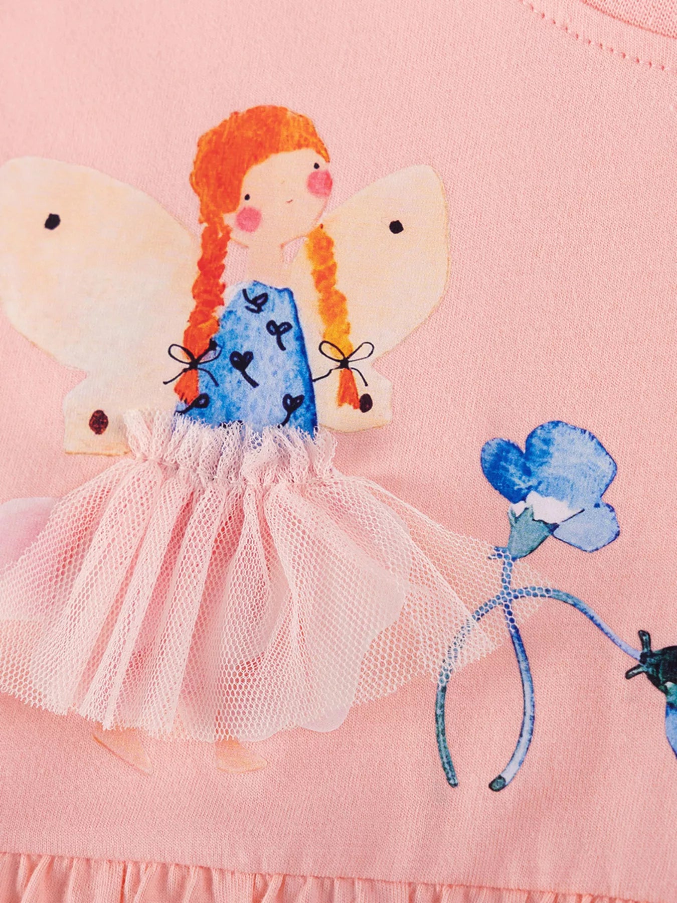 Children's Fairy Short Sleeve Dress - Farnelli