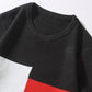 Men's Plus Size Color Block Round Neck Sweater - Farnelli