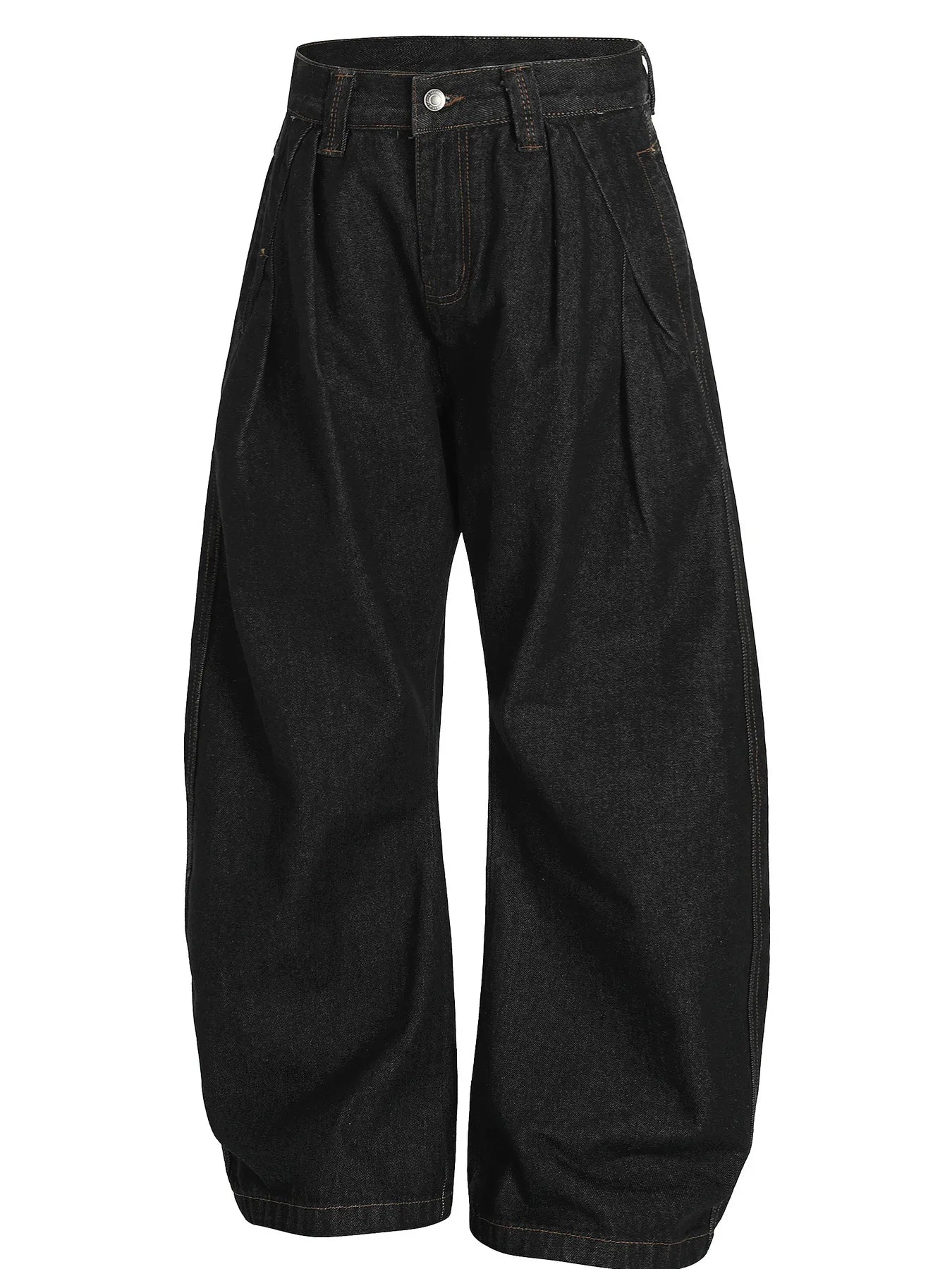 Men's Wide-Leg Baggy Denim Jeans - Farnelli