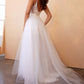 Cinderella Divine CD0195W Layered Tulle A-Line Bridal Gown