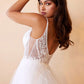 Cinderella Divine CD0195W Layered Tulle A-Line Bridal Gown