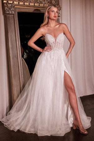 Strapless Bridal Ball Gown - Farnelli