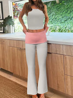 Contrast Trim Tank and Pants Active Set - Farnelli