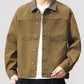 Men's Plus Size Two-Tone Collar Casual Jacket - Farnelli