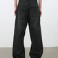 Men's Wide Leg Jeans with Pockets - Farnelli