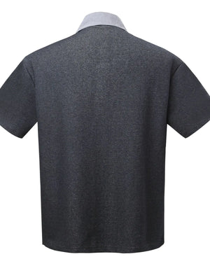 Men's Button Detail Short Sleeve Polo - Farnelli