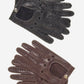 CD3501 (black) - Men’s handsewn Italian lambskin leather driving gloves