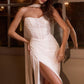 Strapless Mermaid Wedding Dress With Corset Back - Farnelli