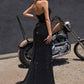 Ladivine CD388 Strapless Draped Neckline Evening Gown