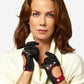 CD4134 (black) - Women's Italian lambskin driving gloves
