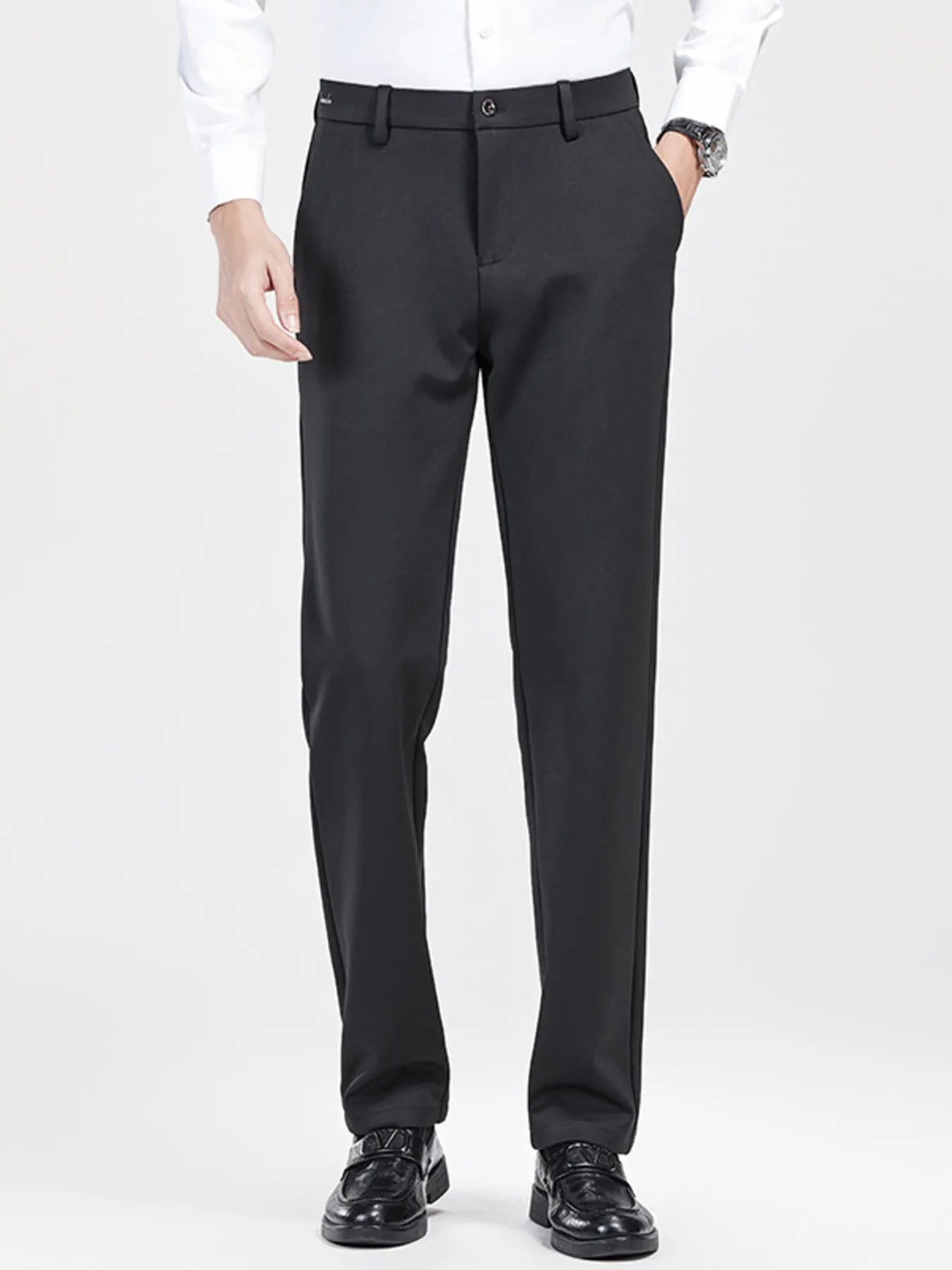 Men's Slim Fit Pants with Pockets - Farnelli