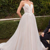 Lace & Tulle A-Line Wedding Dress - Off White